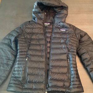 Patagonia down jacket with hood